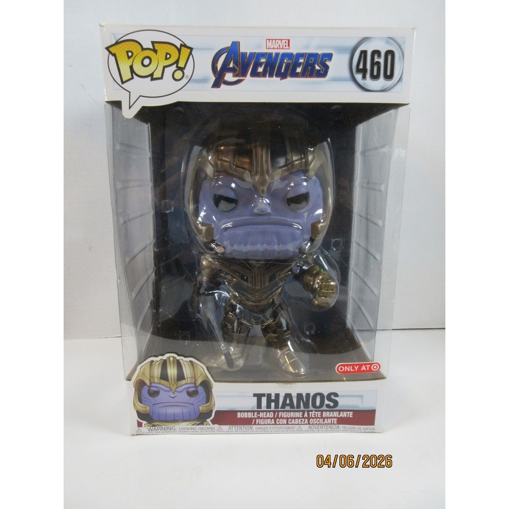 Funko Pop Marvel Avengers Endgame Thanos 10 Inch Target Exclusive Figure 460